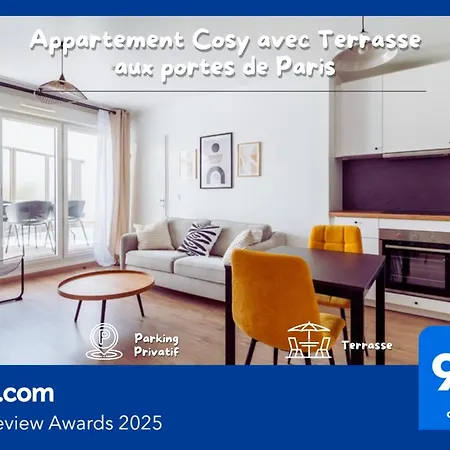 Appartement Cosy Avec Terrasse Aux Portes De Paris Villejuif Exterior photo