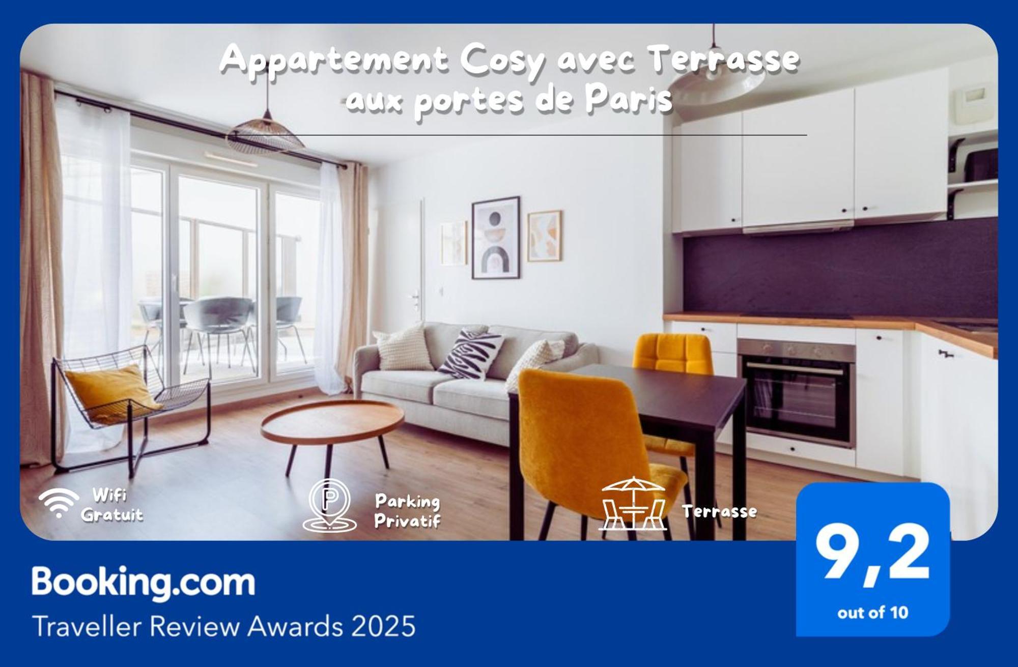 Appartamento Cosy Avec Terrasse Aux Portes De Paris
